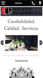Mobile Screenshot of agenciasescoffery.com